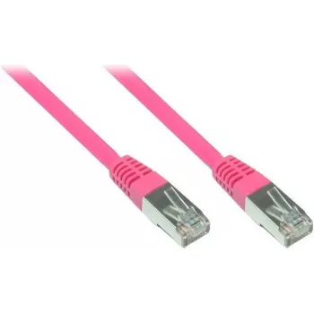 GoodConnections Cable de red RNS con protección de lengüeta, Cat. 5e, SF/UTP, PVC, 100 MHz, magenta, 7,5 m (855M-075)