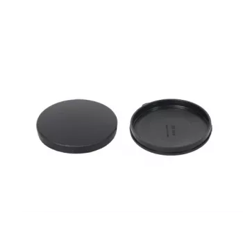 GoodConnections Alcasa 9870-60 Tapa de objetivo de 60mm con cierre central de clip (negro)