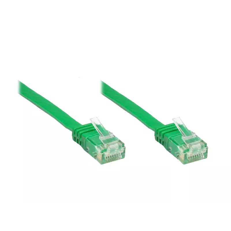 GoodConnections Alcasa 806U-F050GR Cable de red Cat6 U/UTP RJ-45 de 5m, gris