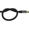GoodConnections SmartFLEX Cable de antena, conector coaxial IEC macho a hembra, dorado, cuádruple apantallado, 120 dB, negro, 7,5 m (GC-M2056)