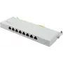 GoodConnections Alcasa GC-N0111 Módulo keystone RJ45 apantallado Cat6 - gris
