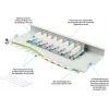 GoodConnections Alcasa GC-N0111 Módulo keystone RJ45 apantallado Cat6 - gris