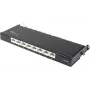 GoodConnections Alcasa GC-N0118 módulo Keystone Cat.6a blindado, sin herramientas, RJ45, 10G, negro
