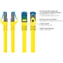 Good Connections RNS® cable de parcheo Cat. 6A S/FTP con Snagless Boot, libre de halógenos, amarillo, 20 m 8060-H200Y