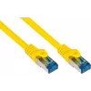 Good Connections RNS® cable de parcheo Cat. 6A S/FTP con Snagless Boot, libre de halógenos, amarillo, 20 m 8060-H200Y
