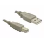 Delock cable USB 2.0 A macho a B macho Upstream, 3 m, negro 82216