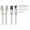 GoodConnections Alcasa 8080L-200 cable de red Cat8.1 S/FTP, 20 m, gris, RJ45, 40 Gbit/s, 2000 MHz