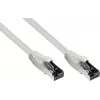 GoodConnections Alcasa 8080L-200 cable de red Cat8.1 S/FTP, 20 m, gris, RJ45, 40 Gbit/s, 2000 MHz