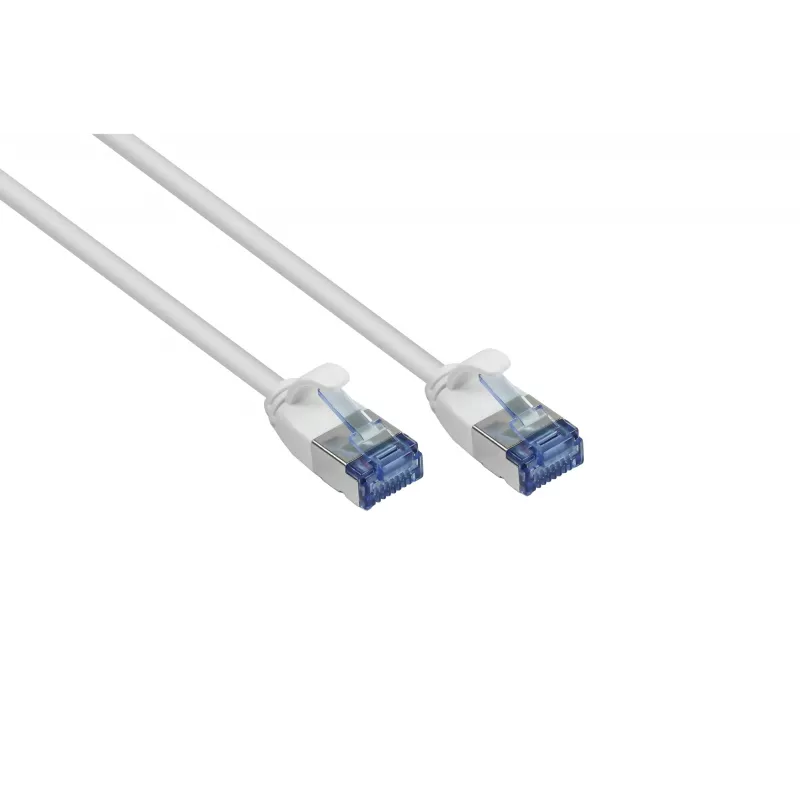 GoodConnections RNS SlimLine cable de parcheo Cat.6A U/FTP LSZH, 5 m, blanco 8060-HS050W