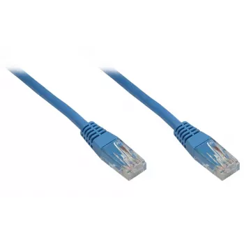 Good Connections cable de parcheo Cat6 U/UTP, RJ45, azul, 1 m 806U-010B