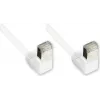 Good Connections cable de parcheo Cat. 5e F/UTP, blanco, 15 m, RJ45 acodado hacia abajo 805W-150WI