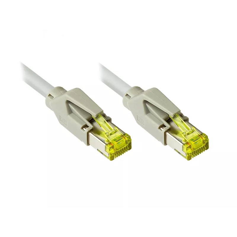 GoodConnections cable de parcheo Cat.7 S/FTP de 20m con cable Draka UC900 y conectores Hirose TM31 (831RK-020)