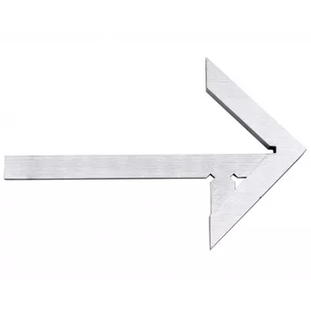 Donau Elektronik MLZW90 escuadra de centrado 90° aleación de aluminio buscador de centro para trabajar madera y metal, capacidad 100 mm