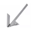Donau Elektronik MLZW90 escuadra de centrado 90° aleación de aluminio buscador de centro para trabajar madera y metal, capacidad 100 mm