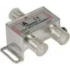 GoodConnections distribuidor SAT con conectores F, 2 vías, 5-2250 MHz