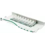 GoodConnections GC-N0113 panel de parcheo de escritorio Cat.6 8 puertos STP, 0,5U, sin herramientas, blanco puro RAL9010