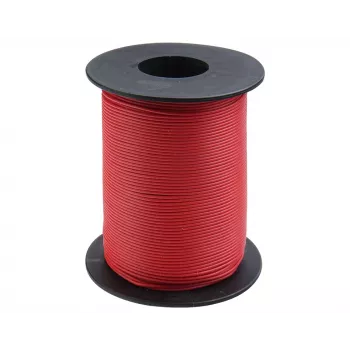 Donau Elektronik 105-0-100 cable de instalación 1 x 0,20 mm² rojo 100 m