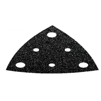 Fein hojas de lijado delta con velcro 80 mm grano 240, pack de 50 63717116016
