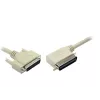 GoodConnections Alcasa cable de impresora USB, acodado a la izquierda, 5,0 m 4095-5L