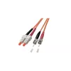 GoodConnections cable de parcheo de fibra óptica OM2 dúplex multimodo ST/SC, 50/125µm, 5m, naranja LW-805TC