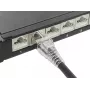 GoodConnections Cable de red Cat.6A S/FTP con protección de lengüeta RNS®, LSZH, 5 m, negro 8060-HV050S