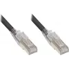 GoodConnections Cable de red Cat.6A S/FTP con protección de lengüeta RNS®, LSZH, 5 m, negro 8060-HV050S