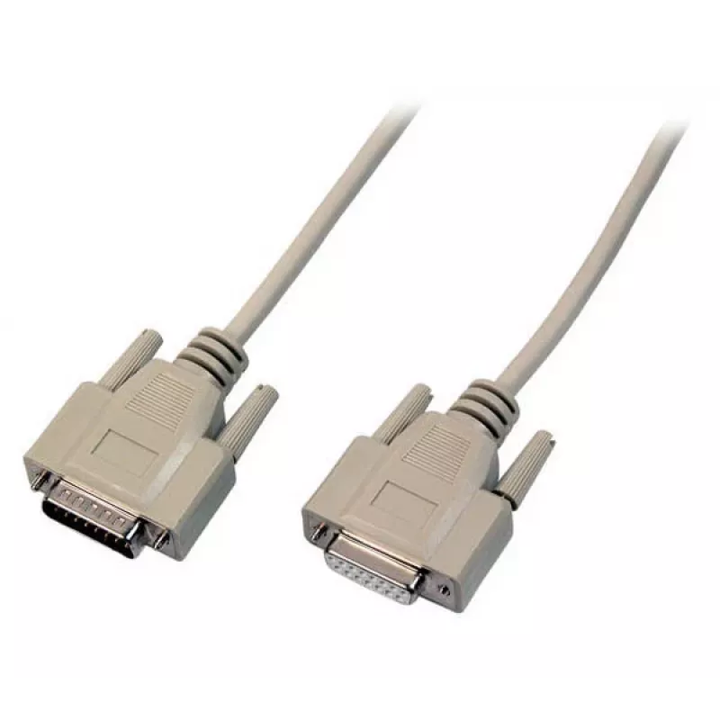 Good Connections Cable alargador de joystick, sobremoldeado, 1,8 m, con tornillos moleteados