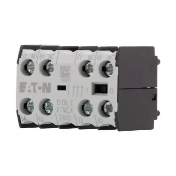 Eaton 13DILE interruptor de posición, 1NO+1NC, émbolo, IP65, negro/blanco 002397