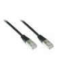 Alcasa 855S-015 Cat5e SF/UTP Cable de conexión, RJ45, 1,5 m, negro