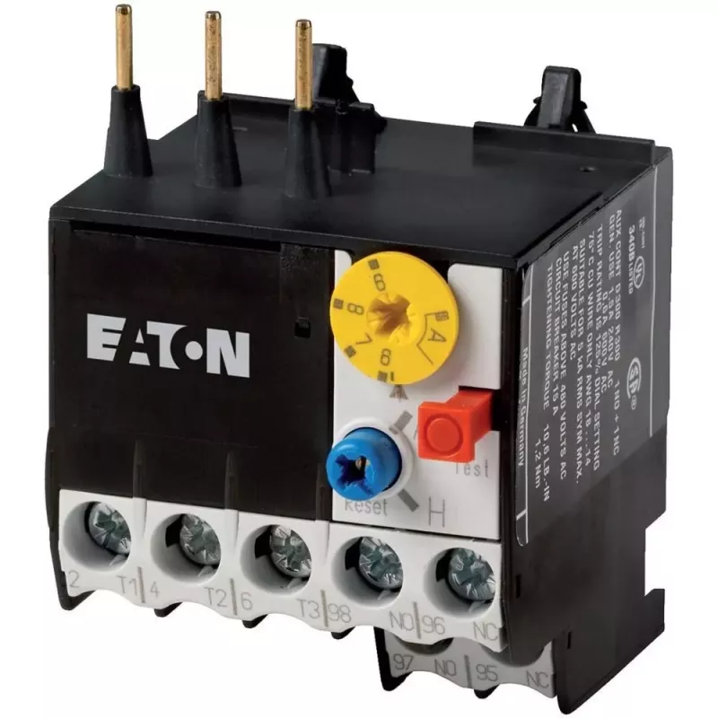 EATON ZE-1,0 relé de protección de motor, 1,0 A, 690 V AC, 1NO+1NC, para minicontactores, IP20 014376