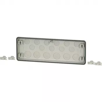 Eaton FL4-3 Brida para armario eléctrico, policarbonato gris, 329 x 23 x 116 mm 017236