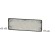Eaton FL4-3 Brida para armario eléctrico, policarbonato gris, 329 x 23 x 116 mm 017236