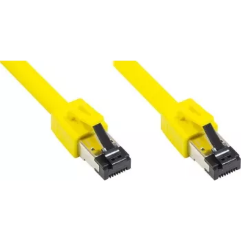 GoodConnections Alcasa Cable de red Ethernet Cat8.1 S/FTP, RJ45, amarillo, 1,5 m 8080-015Y