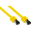GoodConnections Alcasa Cable de red Ethernet Cat8.1 S/FTP, RJ45, amarillo, 1,5 m 8080-015Y