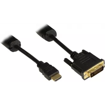 Good Connections Cable de vídeo HDMI a DVI-D Single Link 1 m negro 4510-DD1