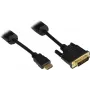 Good Connections Cable de vídeo HDMI a DVI-D Single Link 1 m negro 4510-DD1