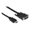 Good Connections Cable de vídeo HDMI a DVI-D Single Link 1 m negro 4510-DD1