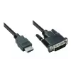 Good Connections Cable de vídeo HDMI a DVI-D Single Link 1 m negro 4510-DD1