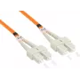 GoodConnections OM2 Duplex Multimode SC/SC cable de fibra óptica, 15 m LW-815SC