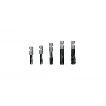 FEIN 63110046010 juego de machos de roscar métricos HSS M8 M10 M12 M14 M16, 5 piezas