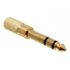 Delock 65361 adaptador de audio conector macho jack de 6,35 mm a conector hembra jack de 3,5 mm 3-Pin TRS metal