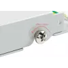 GoodConnections Alcasa GC-N0120 módulo keystone Cat.6a blindado, RJ45 a IDC sin herramientas, 10GBase-T, gris, carcasa de zinc