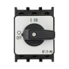 Eaton P1-25/E interruptor seccionador principal tripolar, 25 A, IP65, negro/blanco 038724