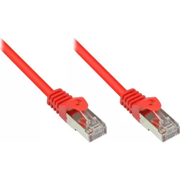 Good Connections 855R-003 Cat.5e SF/UTP Cable de conexión, 0,3 m, rojo