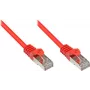Good Connections 855R-003 Cat.5e SF/UTP Cable de conexión, 0,3 m, rojo