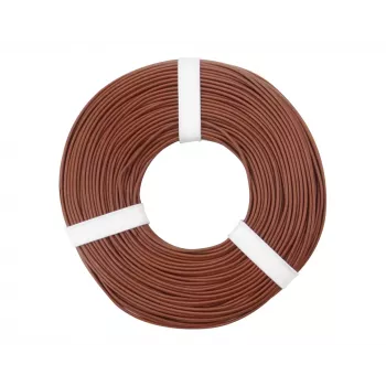 Donau Elektronik 125-058 cable flexible 1 x 0,25 mm² marrón 50 m