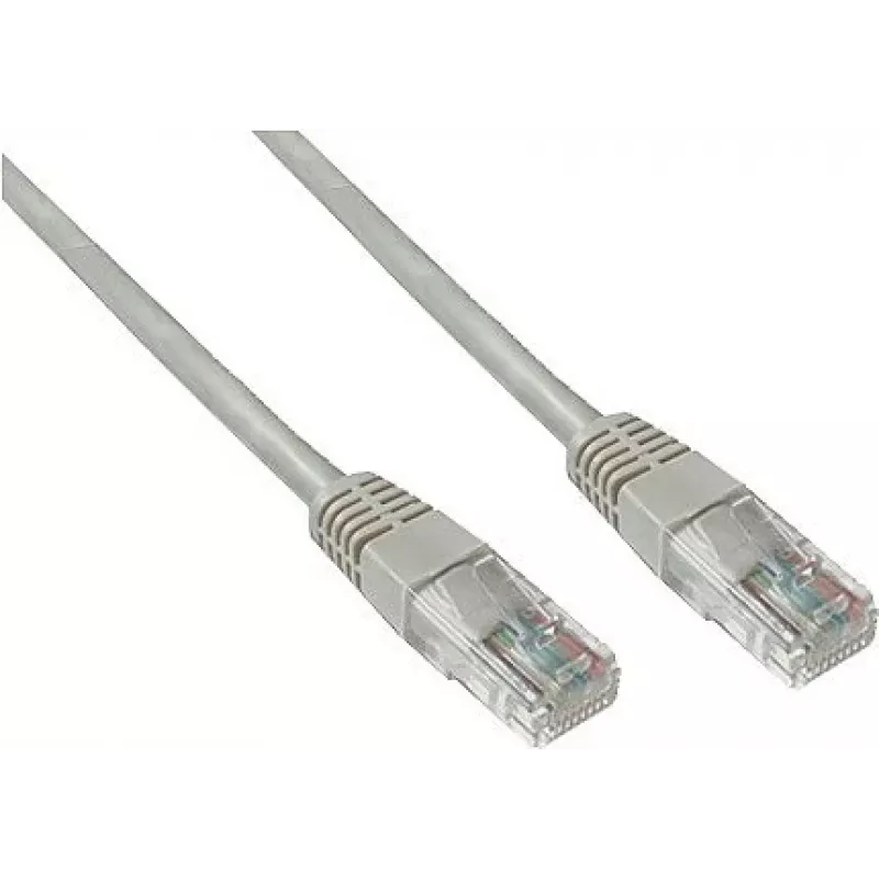 GoodConnections cable de red Cat. 6 U/UTP, gris, 1m (806U-010)