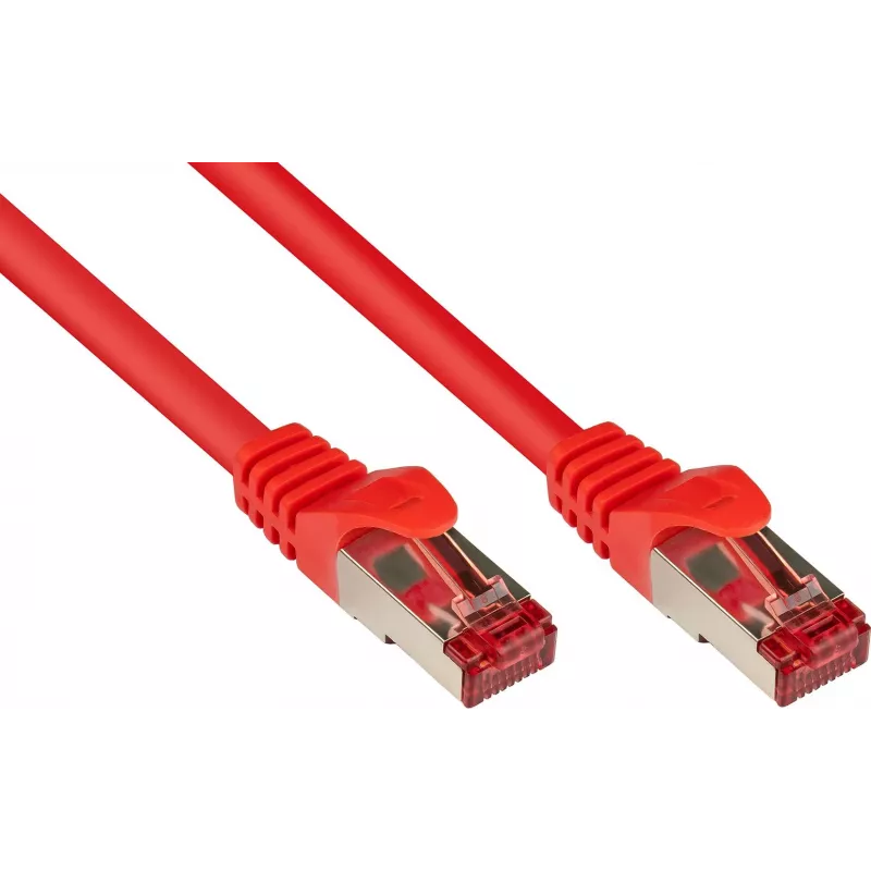 GoodConnections Alcasa 8060-400R Cat6 S/FTP Cable de conexión, RJ45 macho a macho, 40 m, chapado en oro