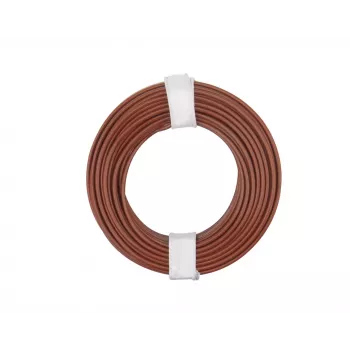 Donau Elektronik 175-018 cable LiY 1 x 0,75 mm² marrón