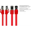 GoodConnections Alcasa 8080-015R cable de red Cat8.1 S/FTP 1,5m rojo